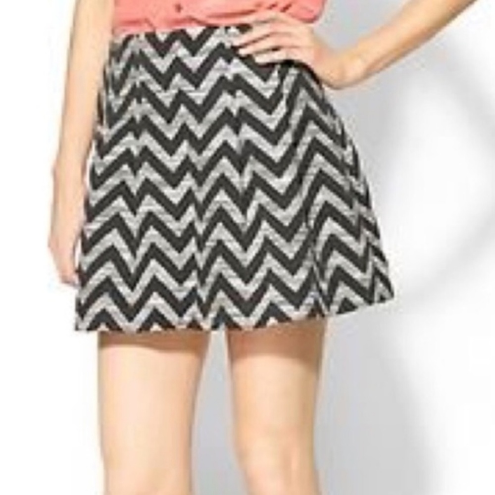 Chevron skirt